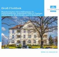 Repräsentative Geschäftsräume im herrschaftlichen Jugendstilgebäude in Toplage von Groß Flottbek! - Hamburg