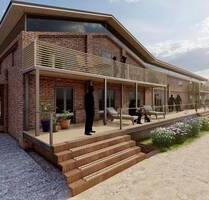 *Erstbezug* - Helle großzügige Wohnung mit Sonnendeck an der Ostsee - Neuburg OT Madsow