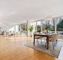 Exklusive Wohnung mit Blick in Garten und den Skagerrak-Kanal - Hamburg Alsterdorf