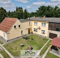 Ländlich!! Ruhig!! Gemütlich!! Zweifamilienhaus mit Scheune und Sonnigem Grundstück!! - Loitz Rustow