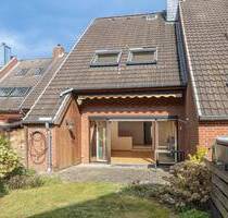 Versetztes Reihenmittelhaus mit sonnigem Garten - Geesthacht