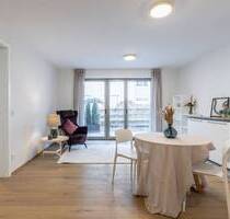 CHIC Teilmöblierte 2-Zimmer-Wohnung mit Gartenanteil im Herzen von Harlaching - München