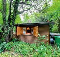 Erholungsfläche mit alter Gartenlaube - Oberasbach Kreutles