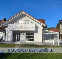 REPRÄSENTATIVES EINFAMILIENHAUS (DHH) MIT STUDIO UND SOUTERRAIN - ZIMMER IN NATURLAGE - Salzweg