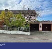 Reihenendhaus mit zwei Vollgeschossen, Garten und Doppelgarage. - Bietigheim-Bissingen