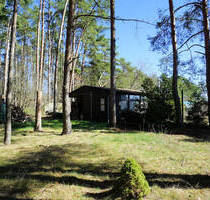 Ein großes Freizeitgrundstück mit Ferienhaus und Nebengelass am Waldrand von Seddin - Seddiner See