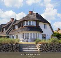 Reetgedeckte Eleganz (DHH) am Wattenmeer, mehr Watt geht nicht - Rantum