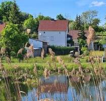 Einfamilienhaus mit Nebengelass auf schönem Grundstück am Finowkanal in Niederfinow