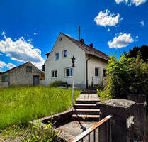 Ca. 1.500 m² Grundstück mit Bestandsimmobilie: Sanierung, Neubau oder Teilung möglich - Bobingen Straßberg