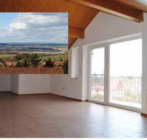 Lichtdurchflutet! Offener Giebel! 2 Balkone! Stellplatz! Garten! Aussicht! Garage möglich! - Tiefenthal