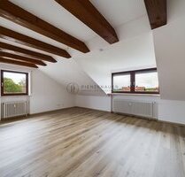 Renovierte 3-Zimmer-Dachgeschossetage mit Terrasse - Forstern