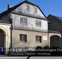 Tischlerei mit altem Bauernhof - 149.900,00 EUR Kaufpreis, ca.  140,00 m² Wohnfläche in Saalburg-Ebersdorf (PLZ: 07929) Friesau