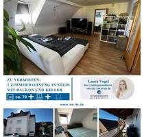 Schöne Dachgeschosswohnung in Stein zu vermieten! - Königsbach-Stein