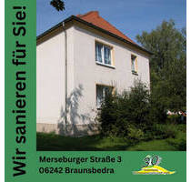 *WIR SANIEREN FÜR SIE* - 341,00 EUR Kaltmiete, ca.  62,00 m² Wohnfläche in Braunsbedra (PLZ: 06242) Lunstädt