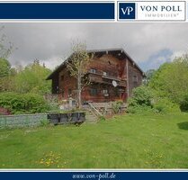 Ehemaliges Forstdienstgebäude mit Fernblick, perfekt zur Hundehaltung - Achslach