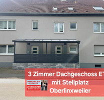 3 Zimmer Dachgeschoss Wohnung in Oberlinxweiler mit erstklassiger Anbindung nach Sankt Wendel