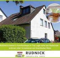 RUDNICK bietet 2-Familienhaus in Top Lage nahe der Badeinsel - wohnen oder investieren am Steinhuder Meer - Wunstorf