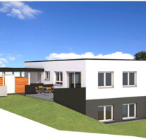 Neubau auf der Lindenhöhe in Offenburg. Einfamilienwohnhaus schlüsselfertig. Bezug zeitnahe möglich.