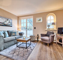 Luxuriöse und stilvoll gestaltete 2-Zi. Wohnung mit Wattblick hinterm Deich von Rantum - Sylt