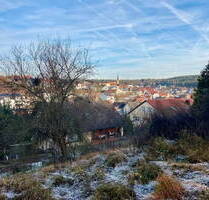 Baugrundstück Bauplatz Grundstück Güntersleben schöne Aussicht