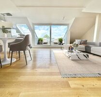 Besichtigung am Montag+Schillerhöhe++ moderne und großzügige Dachgeschosswohnung mit Ausblick - Gerlingen