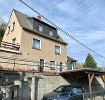 Freistehendes Einfamilienhaus mit schönem Ausblick ! - Mylau