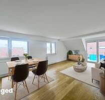 Besichtigung am Montag ++Große 3 Zimmer-Wohnung mit 2 Balkone - Korb