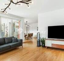 Rückzugsort mit Freiraum: 5-Zimmer-Wohnung mit Garten und Garage - Erlabrunn