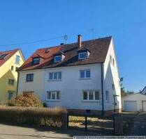 Ein Zweifamilienhaus mit Ausbaureserve und idyllischem Gartengrundstück - Karlsruhe Rintheim