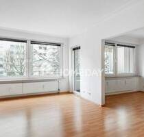 Lichtdurchflutete 3-Zimmer-Wohnung mit Loggia und Duschbad in Laatzen-Mitte