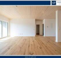 Modernes Wohnen im Grünen: 2-Zimmer-Neubauwohnung mit Gartenanteil - Flachslanden