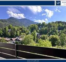 Voll möbliertes, top-gepflegtes 2-Zimmer-Apartment mit schönem Bergblick - sofort bezugsfrei - Garmisch-Partenkirchen