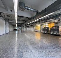 Geräumige Montage- Lager-Halle (klimatisiert, beheizb.), Tageslicht, Büro, Sanitärbereich, ebenerdige Anlieferung, S... - Bamberg