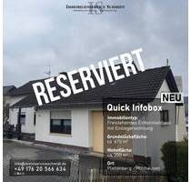 RESERVIERT! Freistehendes Einfamilienhaus mit vermieteter Einliegerwohnung in bester Lage von Plettenberg-Hothausen