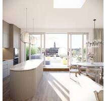 Sonniges Penthouse mit ca. 50m² SüdWest Terrasse und Panoramablick - Berlin Friedenau