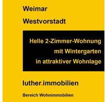 Helle 2-Zimmer-Wohnung in der Westvorstadt - Weimar