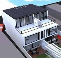 NEUBAU nach IHREM WUNSCH: Designer Haus - Architekten Haus - Black White House - Grevenbroich Stadtmitte