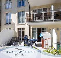 80m zur Ostsee - 2 Zimmer Erdgeschoss-Apartment am Kurpark im Ostseebad Baabe