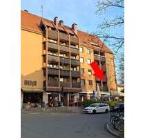 Gepfl. 2 Zi.Whg. Nbg-Altstadt,top Lage, ca 57 qm im 1.OG mit Süd-Loggia u. TG Stellpl., Hirschelgasse 1 - Nürnberg Sebald