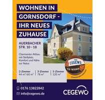 Landidyll Dachgeschoss - 350,00&nbsp;EUR Kaltmiete, ca.&nbsp; 60,00&nbsp;m&sup2;&nbsp;Wohnfl&auml;che in Gornsdorf (PLZ: 09390)