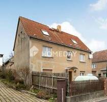 Einfamilienhaus mit Scheune und Innenhof auf 300 m² - Sanierungsobjekt mit Charme und Potenzial - Diera-Zehren Wölkisch