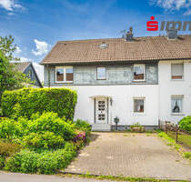 Blumenrath! Doppelhaushälfte mit großem Garten als Ein- oder Zweifamilienhaus - Alsdorf