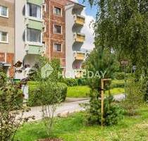 Gepflegte Wohnung mit Sonnenloggia & Aussicht - Viel Grün, top Lage - Rostock