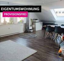 Dachgeschosswohnung mit Balkon und Blick ins Grüne, Doppelgarage, 2xKeller, nähe Bahnhof Burgwedel