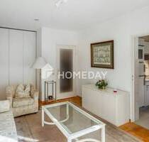 Sofort beziehbar: Schönes, möbliertes City-Apartment mit Loggia und Aufzug in Berlin-Wilmersdorf
