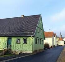 Altes Einfamilienhaus im Rohbau in Schlimpfhoff - Oberthulba
