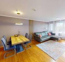 Hochwertige lichtdurchflutete 3-Zimmer-Wohnung mit 2 Balkonen in guter Lage in Freiburg-Rieselfeld!