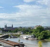 * unvergleichbarer Elbblick - moderne 4 Raumwohnung mit großer Loggia * - Dresden Leipziger Vorstadt (Eisenbahnstr.)