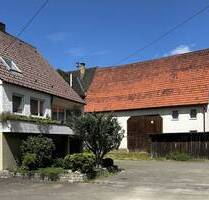 Geräumiges Haus mit großem Grundstück und Lagerflächen direkt an der Schmiech - Schelklingen-Gundershofen