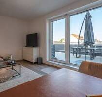 Wohnen mit Freiraum: Offener Wohnbereich und sonnige Dachterrasse - Komfort und Lifestyle im 1. OG - Heinsberg / Oberbruch